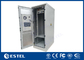 35U Rack Outdoor Power Cabinet One Front Door With Air Conditioner/Fan