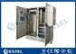 30U Two Bay Base Station Cabinet Aircon Cooling IP55 สำหรับอุปกรณ์สื่อสาร