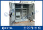 ตู้โทรคมนาคมกลางแจ้งสองช่องติดตั้งบนพื้นระบบทำความเย็น AC 220V