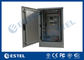 Pad Mount 19 นิ้ว 20U Outdoor Telecom Cabinet Sun Proof 750*900*1150 mm