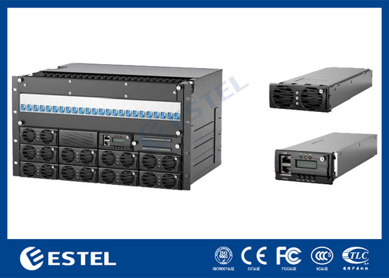 DC48V 450A ระบบไฟฟ้าสํารอง 19 นิ้ว 6U เครื่องแก้ไขไฟฟ้ามาตรฐาน