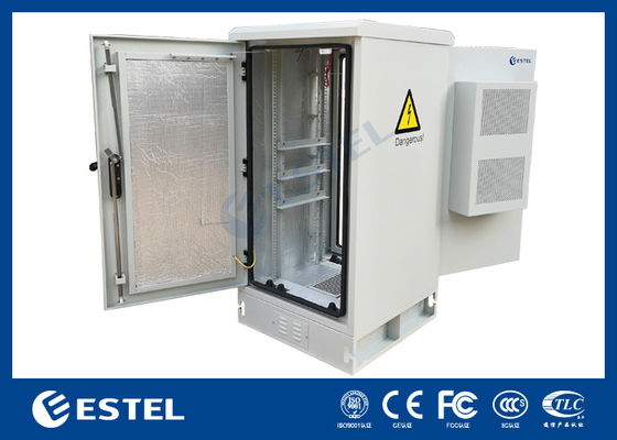 เครื่องปรับอากาศ 24U 650x650x1300 ขนาดมาตรฐาน พร้อม DC48V Cooling และพัดลมสําหรับการเย็น