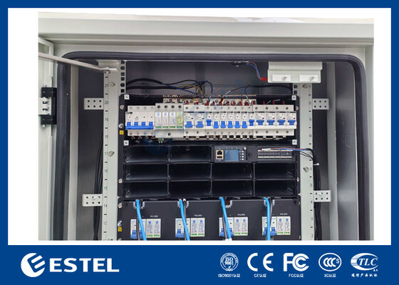 แผงจ่ายไฟโทรคมนาคมพร้อมระบบจ่ายไฟ Rectifier 300-500A