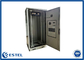 ตู้อุปกรณ์กลางแจ้ง 40U IP55 ป้องกันการกัดกร่อนพร้อมประตูด้านหน้าและด้านหลัง