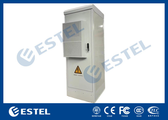 35U IP55 Anti Corrosion ตู้อุปกรณ์กลางแจ้ง พร้อมประตูด้านหน้าและด้านหลัง