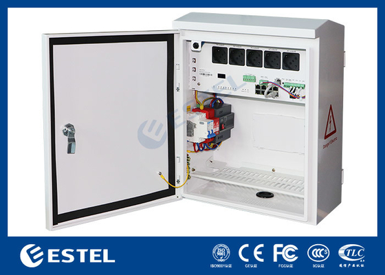 กล่องการเฝ้าระวังสมาร์ทประตูโลหะด้วย 1 ช่อง AC220V ไฟฟ้าเข้า 5 ช่องออก