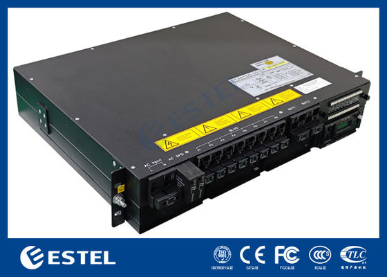ET48200 M5E32A 2U ระบบพลังงานโทรคมนาคมคอมแพคต์ ความหนาแน่นสูง 12KW