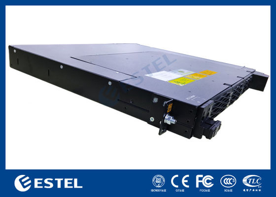 อินเวอร์เตอร์ขนาดกะทัดรัด -48VDC เป็น 220VAC แหล่งจ่ายไฟ DC เป็น AC สำหรับระบบพลังงานโทรคมนาคม ตัวแปลงแรงดันไฟฟ้า 1U