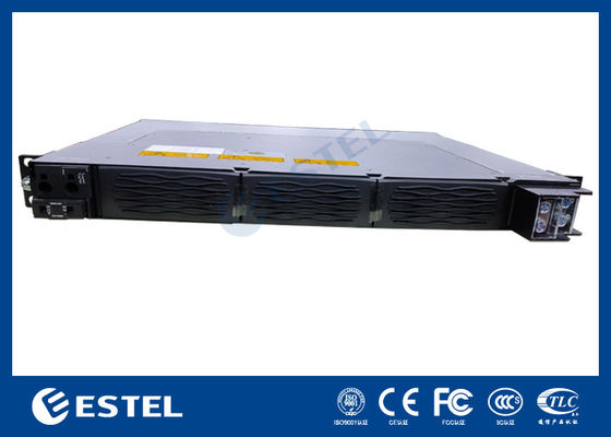 อินเวอร์เตอร์ขนาดกะทัดรัด -48VDC เป็น 220VAC แหล่งจ่ายไฟ DC เป็น AC สำหรับระบบพลังงานโทรคมนาคม ตัวแปลงแรงดันไฟฟ้า 1U