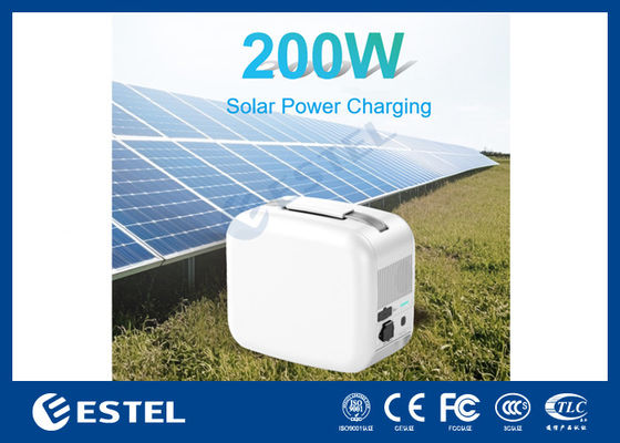 ESTEL eCandle 1KWH สถานไฟฟ้าพกพา LiFePO4 แบตเตอรี่ เติมพลังแสงอาทิตย์ 300W Output UPS Backup