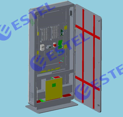 Kiosk / LCD Monitor เครื่องปรับอากาศตู้กลางแจ้ง 500W 220VAC 50Hz ความแม่นยำสูง