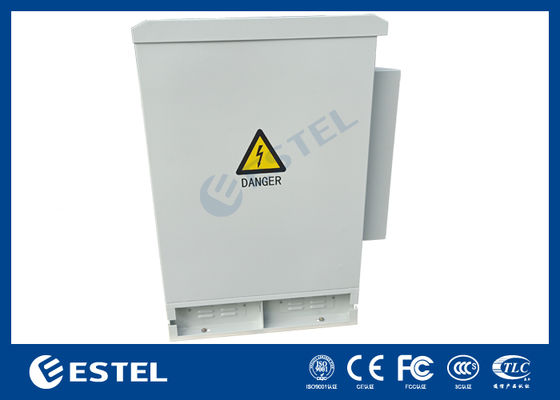 ตู้โทรคมนาคมภายนอกอาคาร IP55 พร้อม PDU และ ODF สำหรับระบบจ่ายไฟโทรคมนาคม