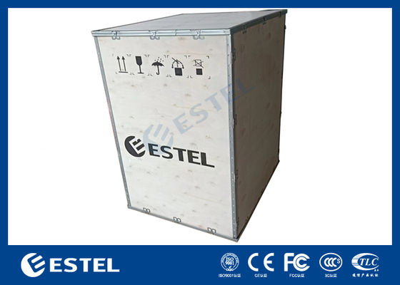 ตู้โทรคมนาคมภายนอกอาคาร IP55 พร้อม PDU และ ODF สำหรับระบบจ่ายไฟโทรคมนาคม