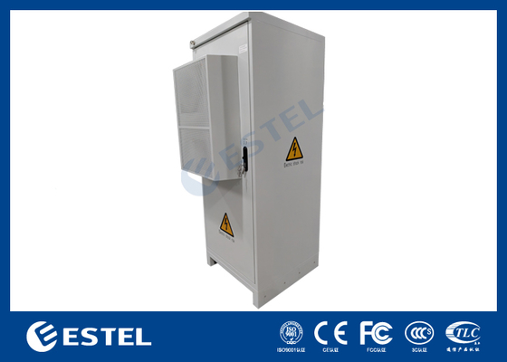 ตู้โทรคมนาคมภายนอกอาคาร พร้อมระบบจ่ายไฟโทรคมนาคม 9kW 150A สำหรับอุปกรณ์โทรคมนาคม เครื่องแปลงกระแสไฟฟ้ากระแสตรง