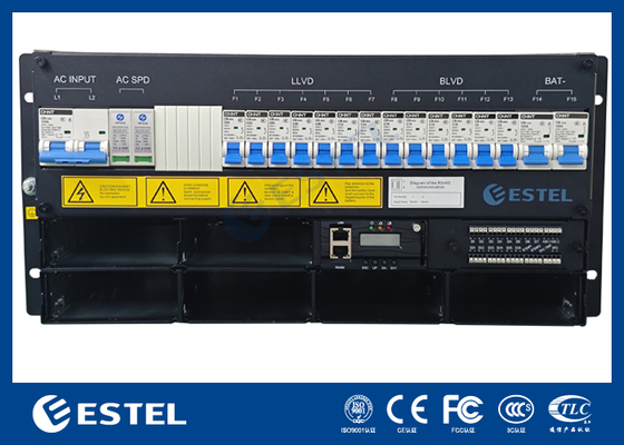 ระบบพลังงาน DC Telecom Rectifier ความจุ 18kW พร้อมรีโมทคอนโทรล