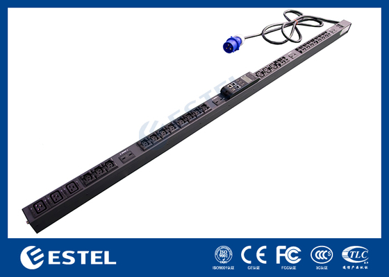 หน่วยกระจายพลังงานแบบฉลาด (PDU) พร้อม 8 จุดออก 16A 250VAC การสื่อสาร RS-485