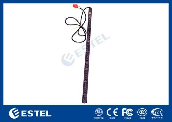 หน่วยกระจายพลังงานแบบฉลาด (PDU) พร้อม 8 จุดออก 16A 250VAC การสื่อสาร RS-485