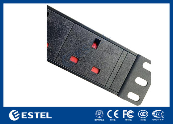 1U 19-Inch Rack Mount Power Distribution Unit,8 Outlets,13A 230V,Industrial Grade PDU for Server & Network Equipment
