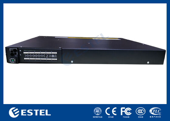 ระบบจ่ายไฟโทรคมนาคม 8kW 1U Subrack พร้อมความกว้างมาตรฐาน 19 นิ้ว และพอร์ตสื่อสารหลายพอร์ตสำหรับการเชื่อมต่อเครือข่ายที่ยืดหยุ่น