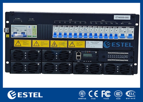 ระบบจ่ายไฟตรงโทรคมนาคมที่ให้พอร์ตอินเทอร์เน็ต RS485, หน้าสัมผัสแบบแห้ง และความสามารถในการตรวจสอบระยะไกลสำหรับการจัดการและควบคุมเครือข่าย