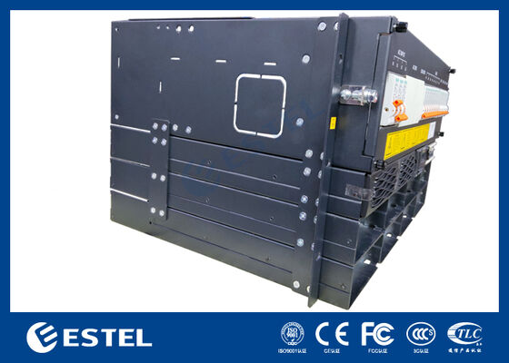 ระบบพลังงาน 6U Telecom DC48V เครื่องปรับความเข้มแข็ง พร้อมรีโมทคอนโทรลอินเทกรีต