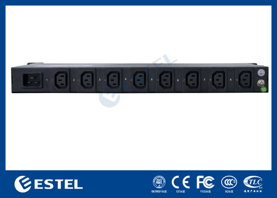 48VDC หน่วยกระจายพลังงานโทรคมนาคม (PDU) ระบบแบบโมดูลและติดตั้งบนราค พร้อมข้อมูลเข้าหลายแบตเตอรี่ เครื่องตัดวงจรภาระภาระ และการติดตามทางไกลสําหรับระบบสื่อสาร