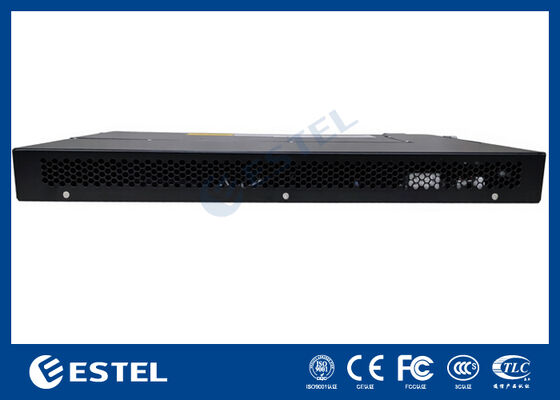 1U Rack Mount Telecom DC Power System พร้อมระบบกระจายไฟที่บูรณาการและเครื่องควบคุมที่ฉลาด