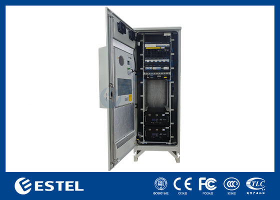 96% ประสิทธิภาพสูง 12U 16kw Hybrid Power Rectifier ระบบสื่อสาร RS485