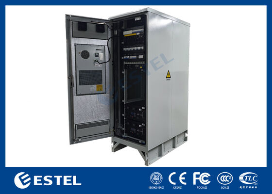 96% ประสิทธิภาพสูง 12U 16kw Hybrid Power Rectifier ระบบสื่อสาร RS485