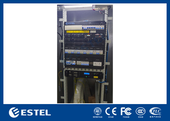 96% ประสิทธิภาพสูง 12U 16kw Hybrid Power Rectifier ระบบสื่อสาร RS485