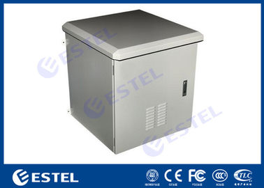 ป้องกันการกัดกร่อน Powder Coating Outdoor Wall Mount Cabinet อุปกรณ์พร้อมกับล็อคกระบวนการล็อคป้องกันการขโมยสามจุด