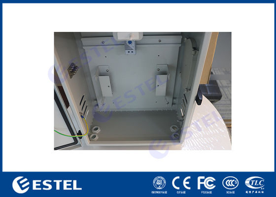 ติดผนังติดตั้งเสา IP55 หน่วยควบคุมการจราจรด้วยแผ่นหลังและ Din Rail