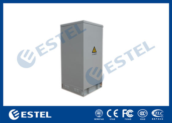 Double Wall 28U IP55 ตู้โทรคมนาคมกลางแจ้ง Shelter สื่อสารกันน้ำ