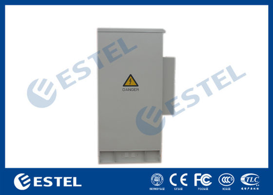 Double Wall 28U IP55 ตู้โทรคมนาคมกลางแจ้ง Shelter สื่อสารกันน้ำ