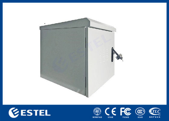 9U Pole Mounted Cabinet IP55 Outdoor Telecom Closure สำหรับสถานีฐานการสื่อสาร