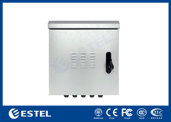 9U Pole Mounted Cabinet IP55 Outdoor Telecom Closure สำหรับสถานีฐานการสื่อสาร