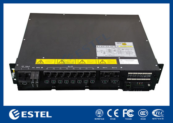 ET48200 M5E32A 2U ระบบพลังงานโทรคมนาคมคอมแพคต์ ความหนาแน่นสูง 12KW