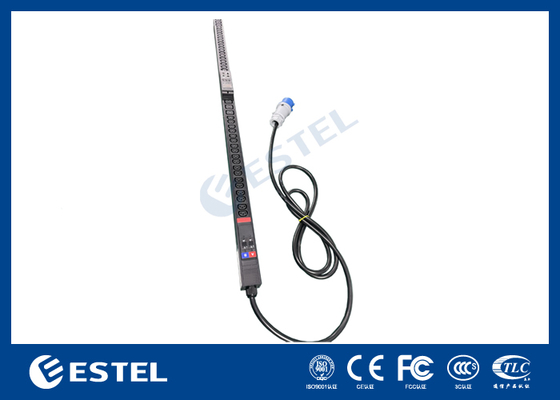 หน่วยกระจายพลังงานแบบฉลาด (PDU) พร้อม 8 จุดออก 16A 250VAC การสื่อสาร RS-485