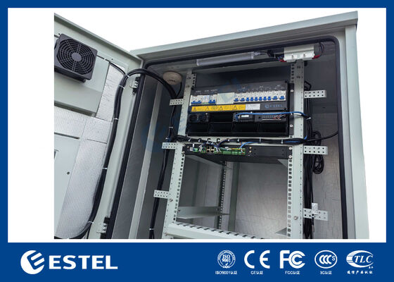ตู้พลังงานโทรคมนาคม 12kW ถึง 18kW พร้อมการจัดจําหน่ายพลังงานและการติดตาม